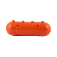 Budík Retro Tube Calendar Flip Karlsson KA6045OR, 10cm